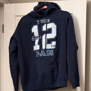 Men's Navy Seahawks 12th Fan Hoodie